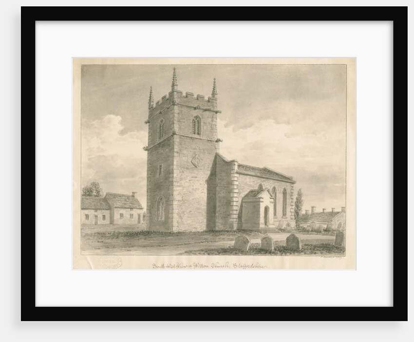 Wetton Church by John Buckler