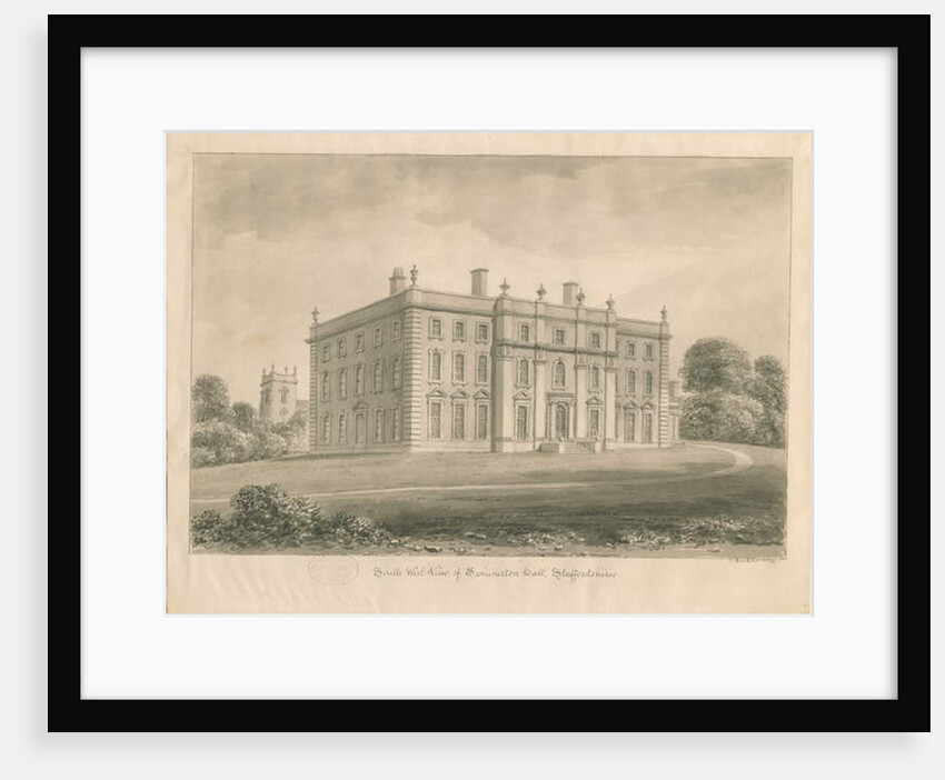 Swynnerton Hall by John Buckler