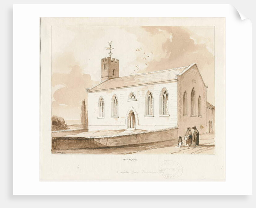 Wilnecote Church by Thomas Peploe Wood