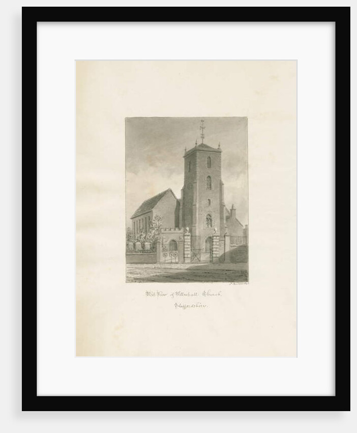 Willenhall Church by John Buckler