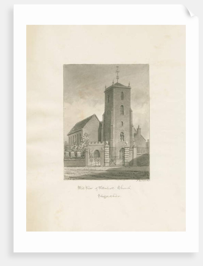 Willenhall Church by John Buckler