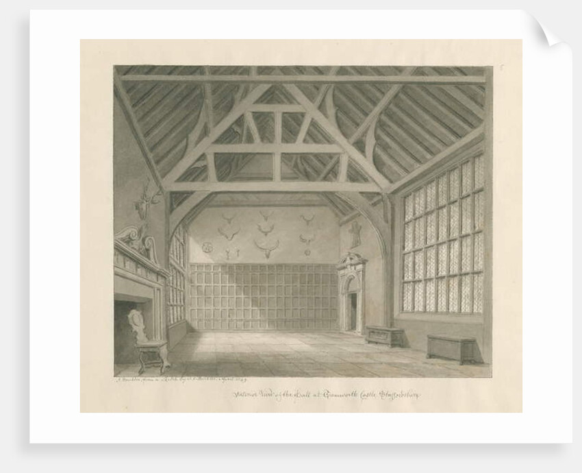 Tamworth Castle by John Buckler