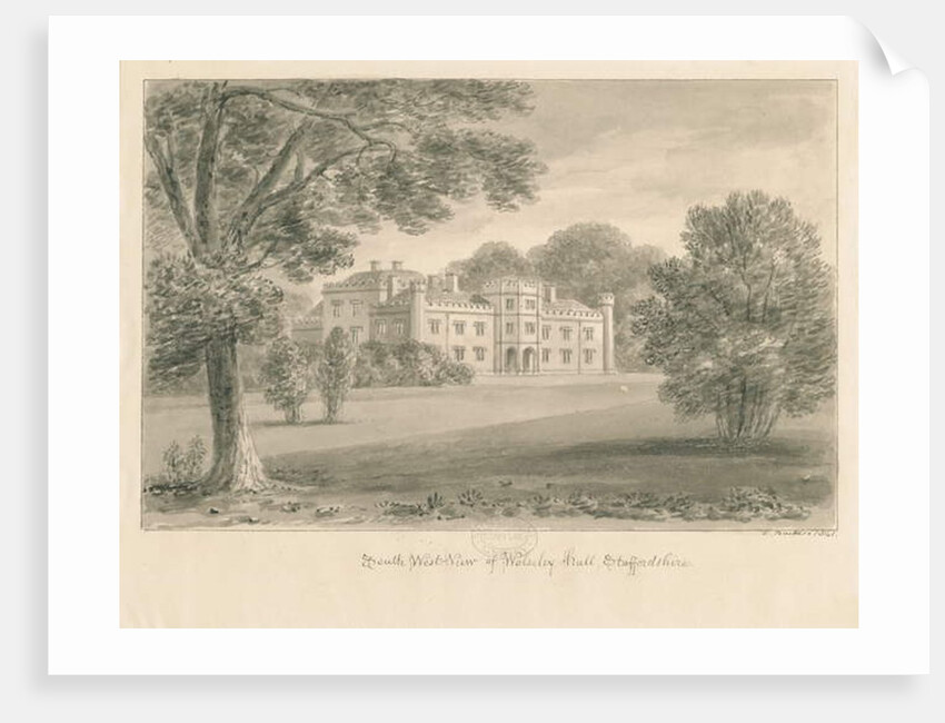 Wolseley Hall by John Buckler