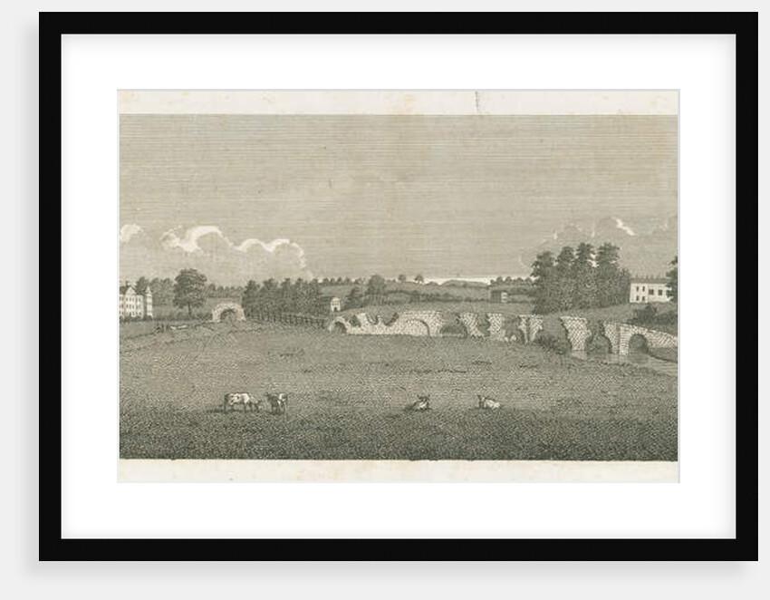 Wolseley Bridge: engraving, 1802 by Stebbing Shaw