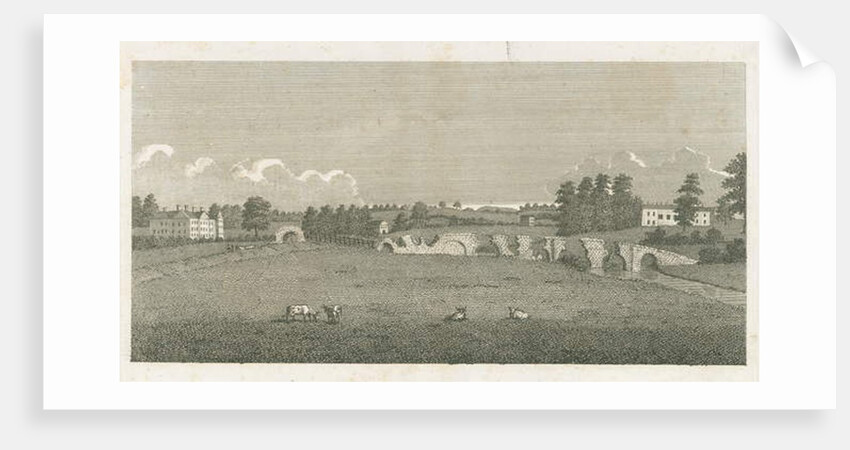 Wolseley Bridge: engraving, 1802 by Stebbing Shaw