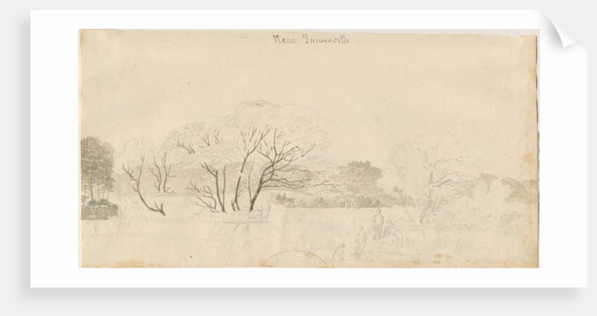 Tamworth - Distant View by Henry Curzon Allport