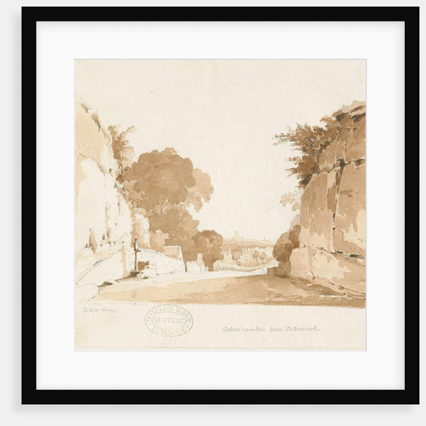 Wolverhampton - Distant view from Tettenhall by Thomas Peploe Wood