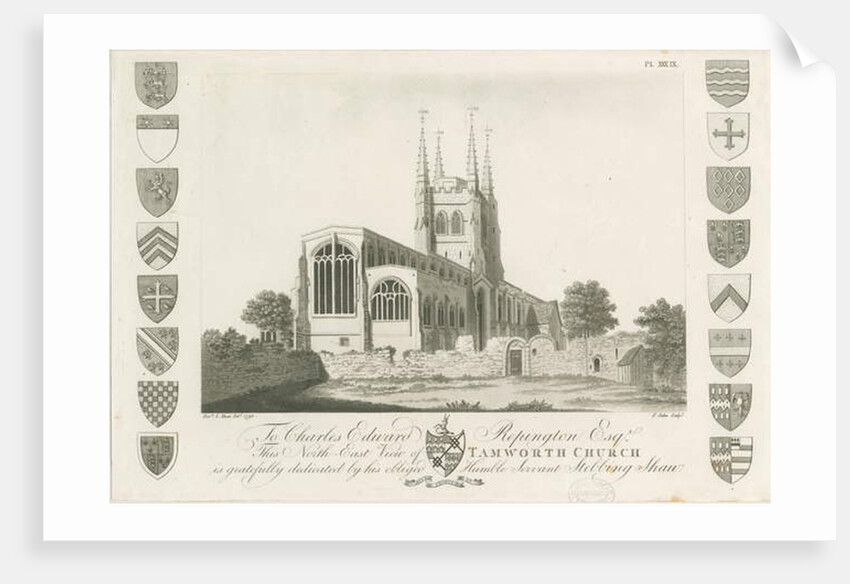 Tamworth Church by Stebbing Shaw