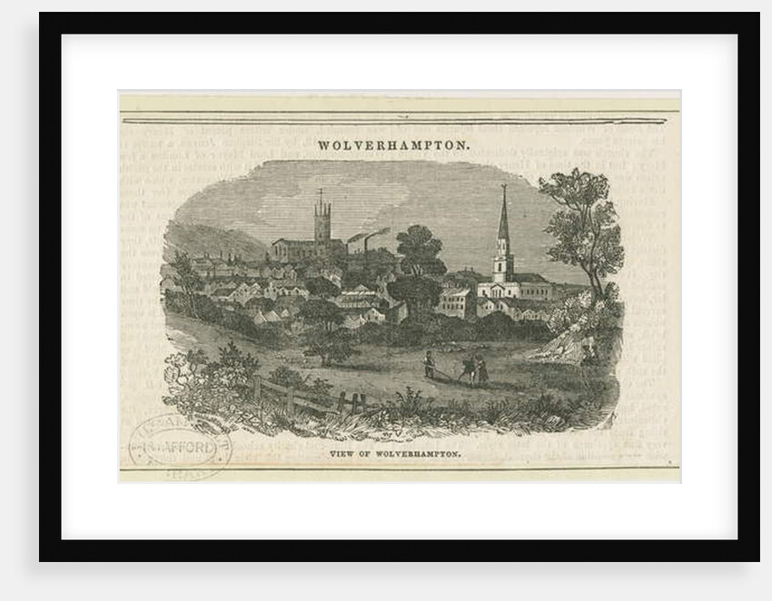 Wolverhampton - Distant view [from the Penn Road] by School English