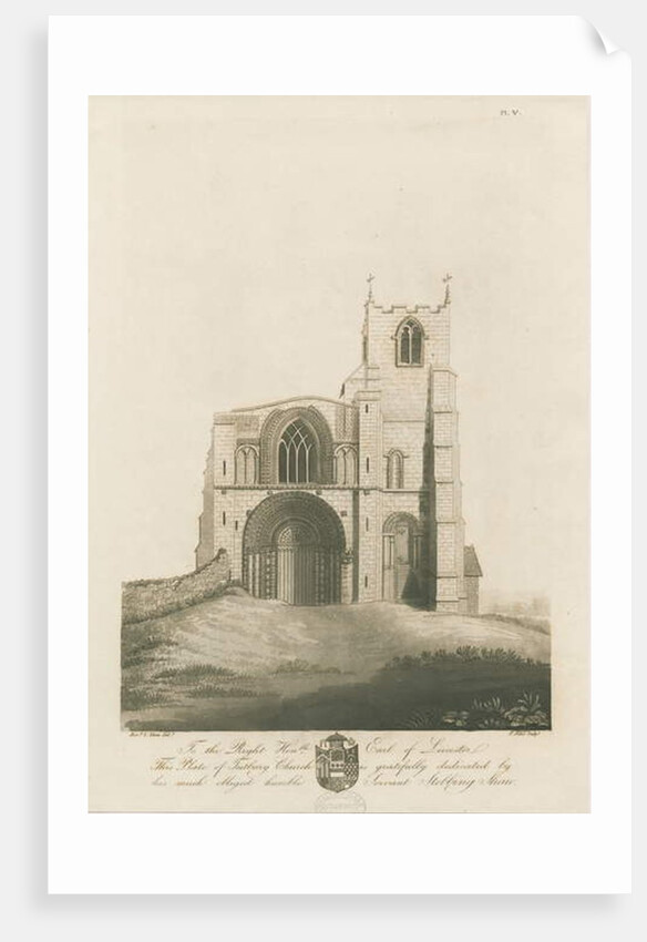 Tutbury Priory Church by Stebbing Shaw