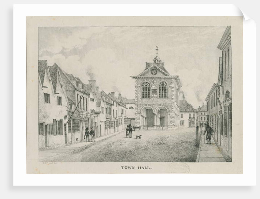 Tamworth - The Town Hall by Etienne Bruno Hamel