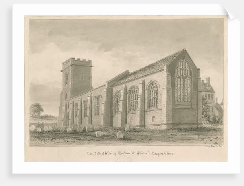 Tatenhill Church by John Buckler