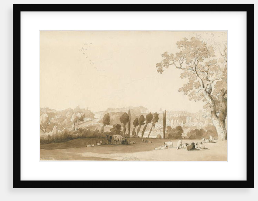 Tettenhall - Distant View from South East by Thomas Peploe Wood