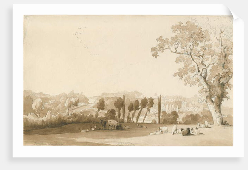 Tettenhall - Distant View from South East by Thomas Peploe Wood