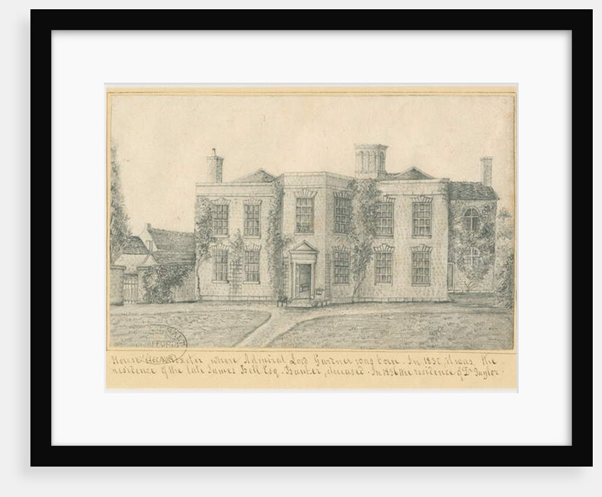 Uttoxeter Town - Birth Place of Admiral Lord Gardner by School English