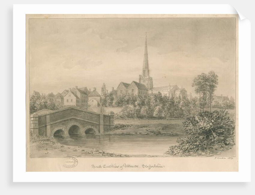 Uttoxeter Town by John Buckler