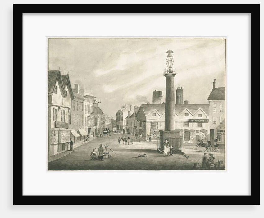 Wolverhampton - Market Place, nd [mid 19th cent] by Robert Noyes