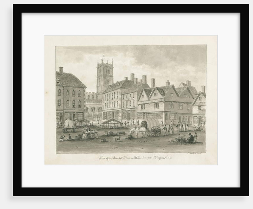 Wolverhampton - Market Place by John Buckler