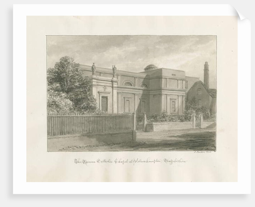 Wolverhampton - The Roman Catholic Chapel by John Buckler