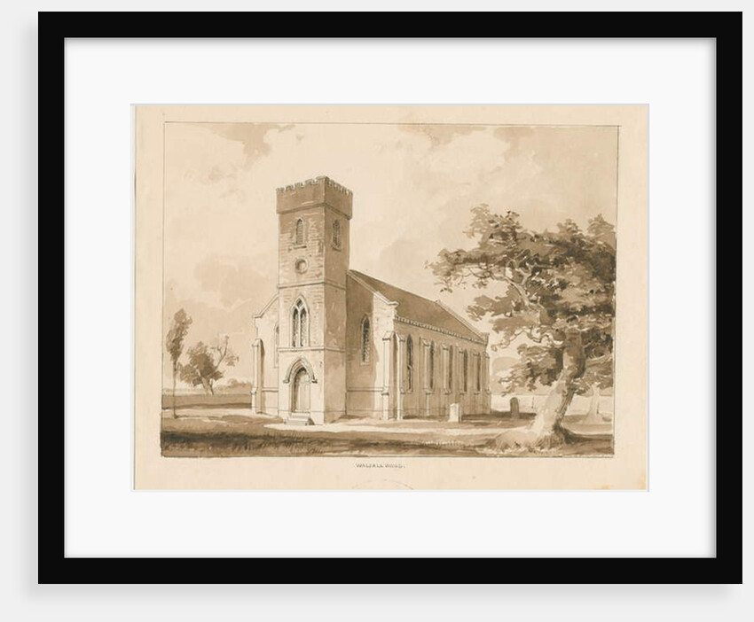 Walsall Wood Church by Thomas Peploe Wood