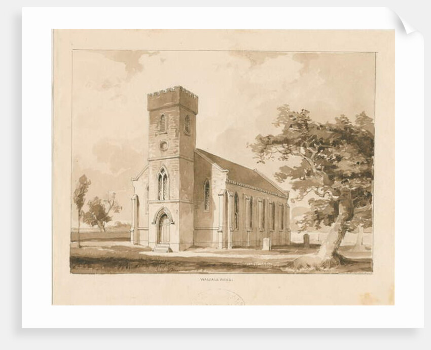 Walsall Wood Church by Thomas Peploe Wood