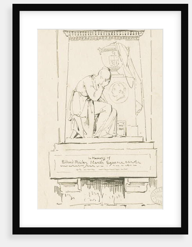 Wombourne Church - Monument to Richard Bailey Marsh by Thomas Peploe Wood