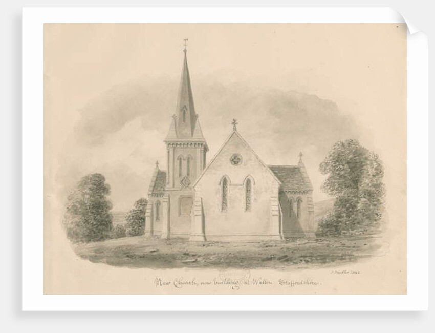 Walton-on-the-Hill Church by John Buckler