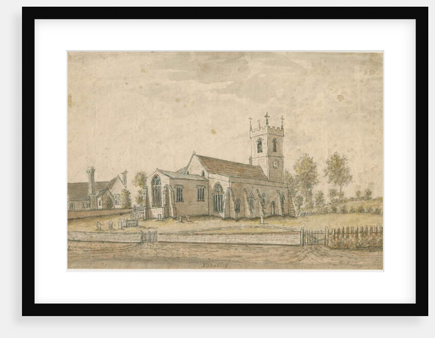 Yoxall Church by Stebbing Shaw