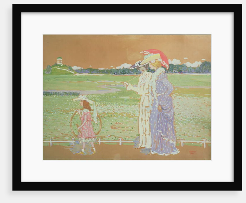 The Walk, 1903 by Wassily Kandinsky