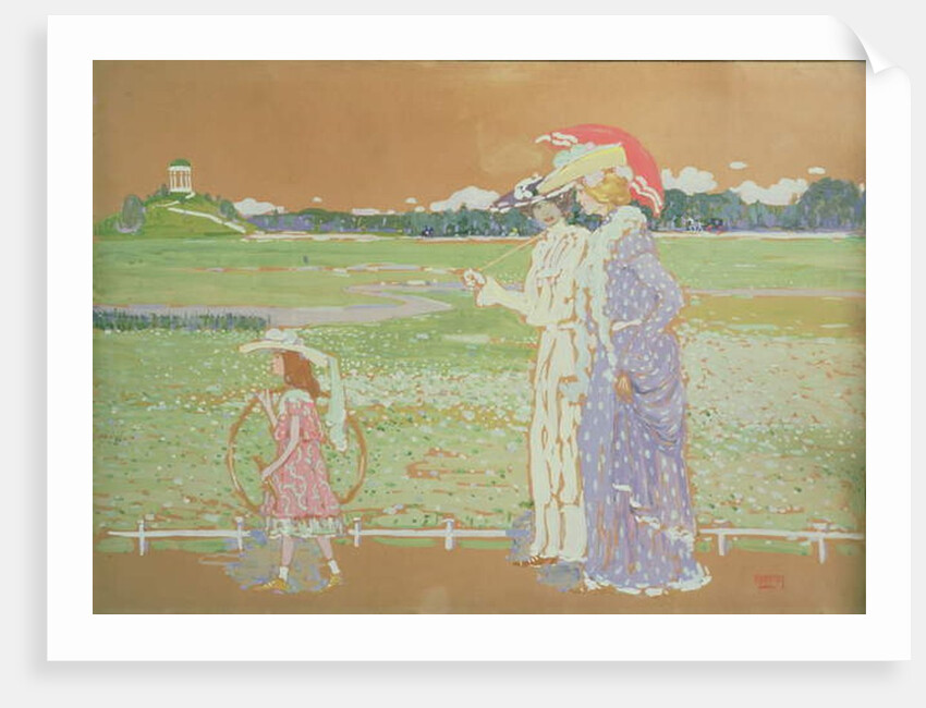 The Walk, 1903 by Wassily Kandinsky