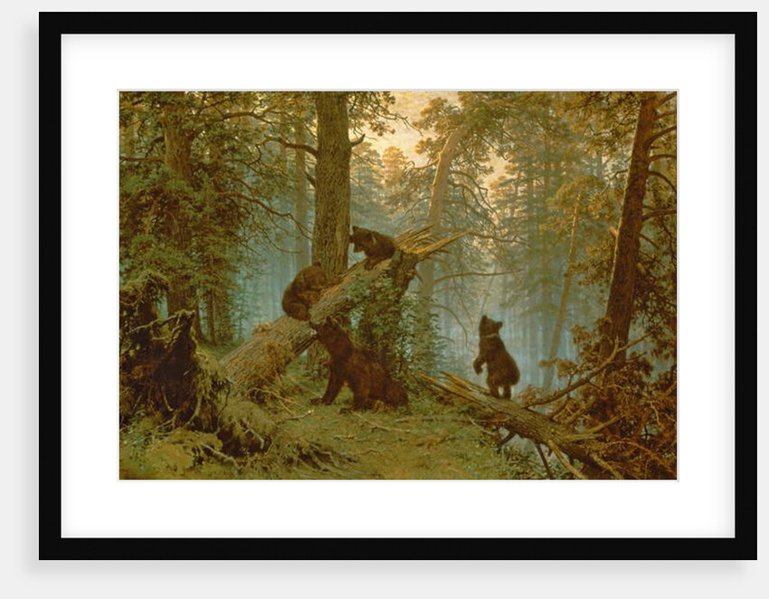 Morning in a Pine Forest, 1889 by Ivan Ivanovich Shishkin