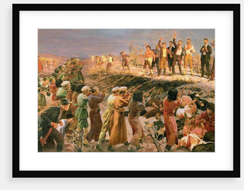 Study for 'The Execution of the Twenty Six Baku Commissars', 1925 by Isaak Israilevich Brodsky
