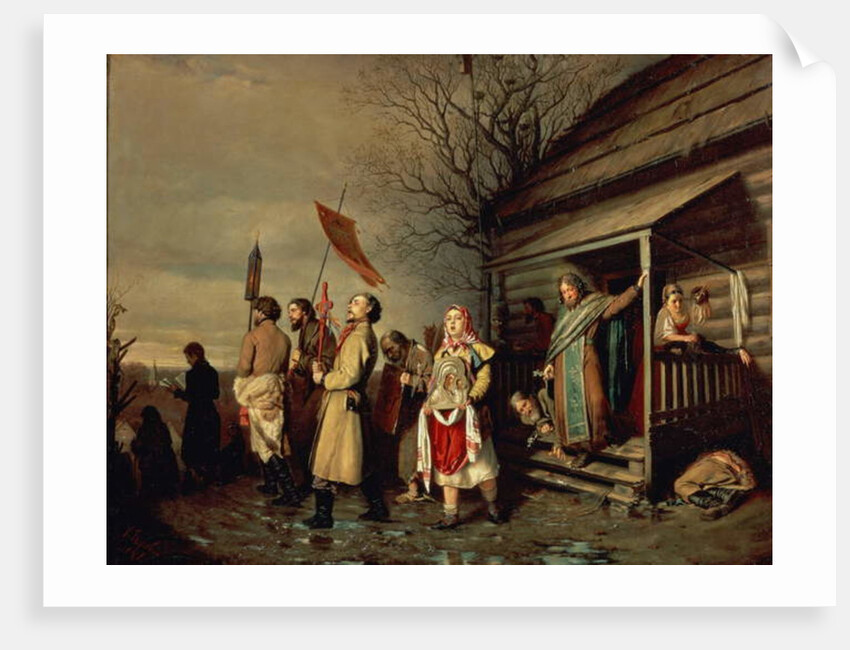 Easter Procession, 1861 by Vasili Grigorevich Perov
