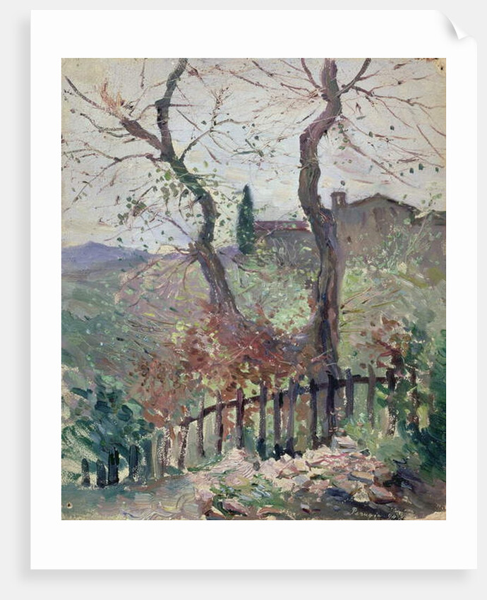 Perugia, Umbria, 1894 by Konstantin Andreevic Somov