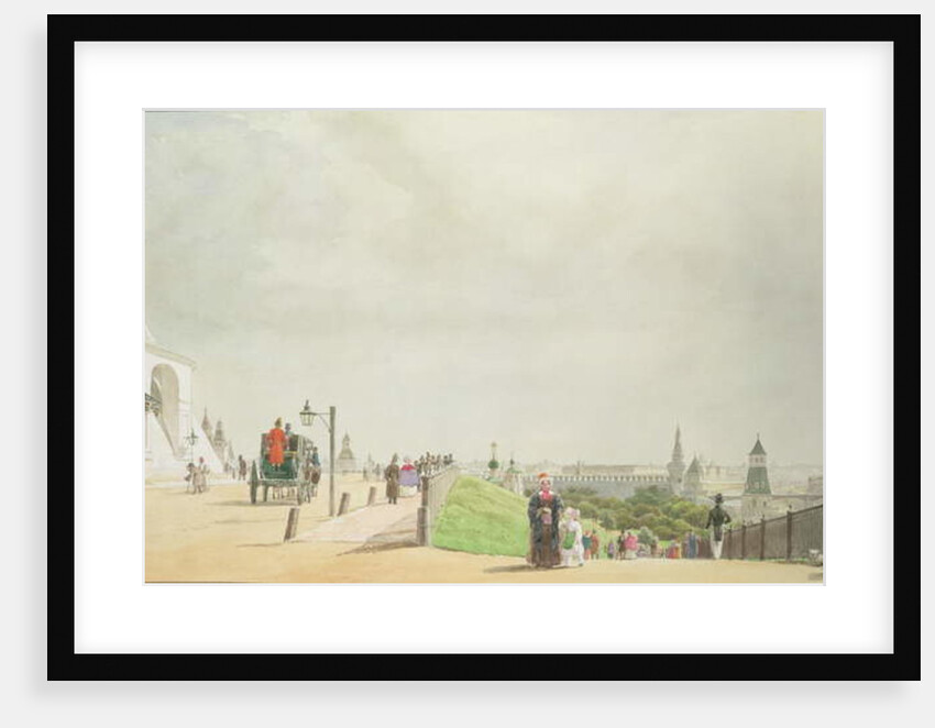 The Kremlin, Moscow, 1839 by Johann Philipp Eduard Gartner
