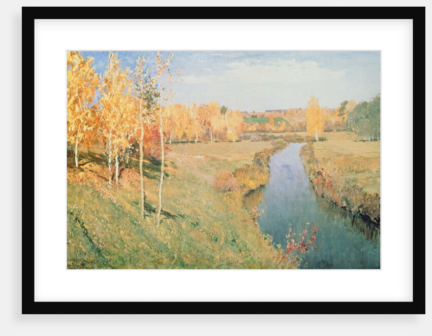 Golden Autumn, Slobodka, 1895 by Isaak Ilyich Levitan