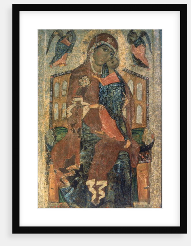 The Virgin of the Tolg, Yaroslavl School, 13th century by School Russian