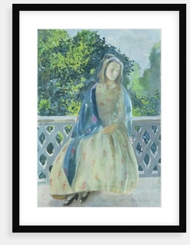 Girl on Balcony, 1900 by Viktor Elpidiforovich Borisov-Musatov