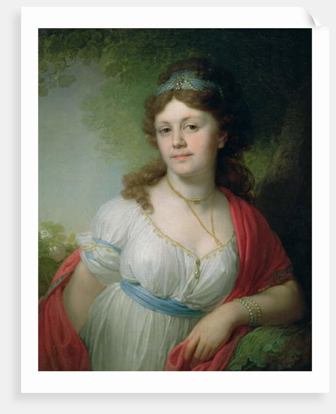 Portrait of E. Temkina, 1798 by Vladimir Lukich Borovikovsky