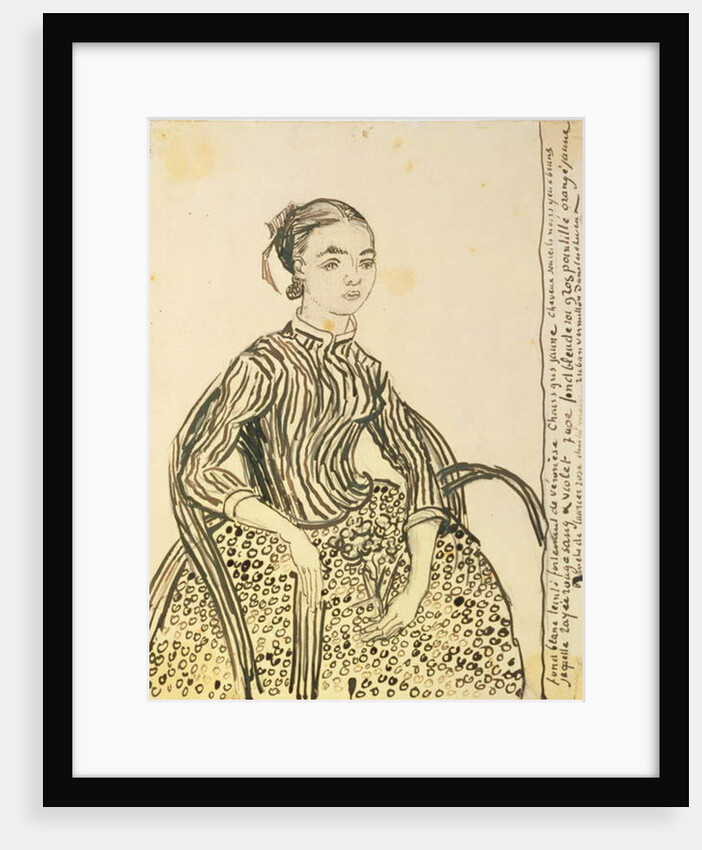 Portrait of a Young Girl, 1888 by Vincent van Gogh