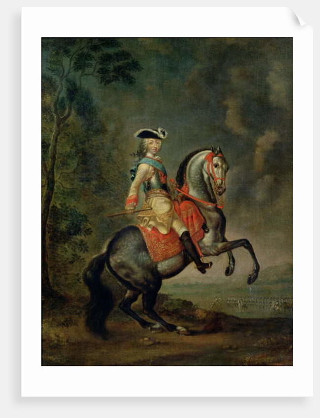 Portrait of Grand Duke Peter III by Georg Christoph Grooth