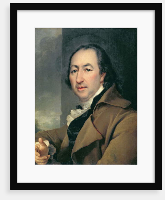 Portrait of the Russian author Nikolai Ivanovich Novikov, 1797 by Dmitri Grigor'evich Levitsky