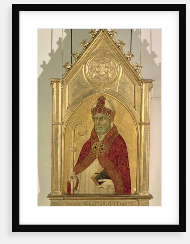 Saint Augustine, 1320s by Simone Martini