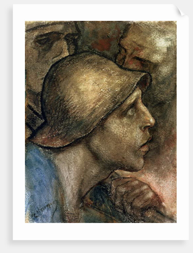 Head of a Worker by Constantin Emile Meunier