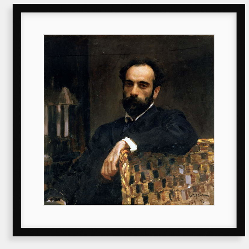 Portrait of the artist Isaak Ilyich Levitan, 1893 by Valentin Aleksandrovich Serov