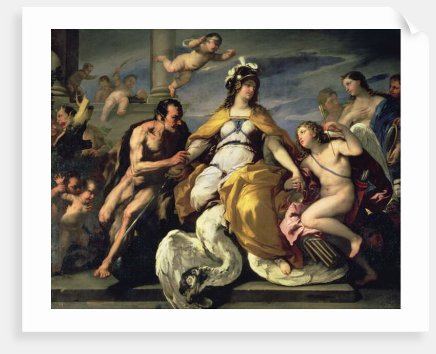 Love and the Vices Disarm Judgement by Paolo di Matteis