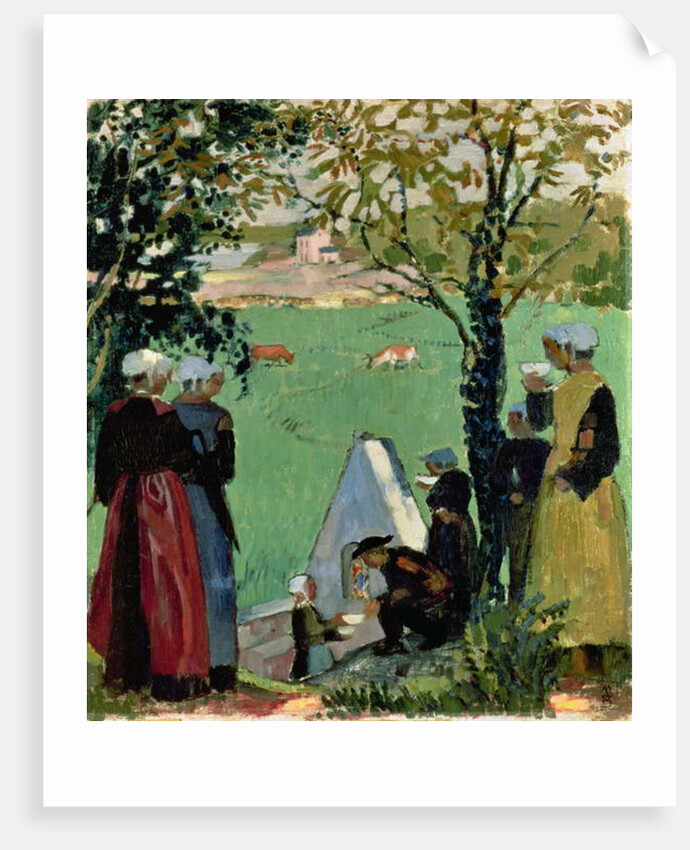 The Sacred Spring in Guidel, c.1905 by Maurice Denis
