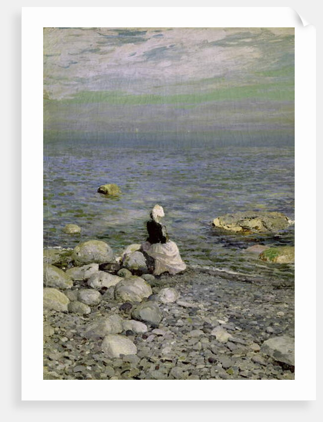 On the Shore of the Black Sea, 1890s by Konstantin Alekseevich Korovin