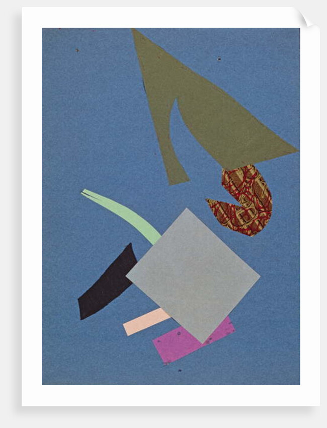 Fight Against the Ocean, 1916 by Olga Vladimirovna Rozanova