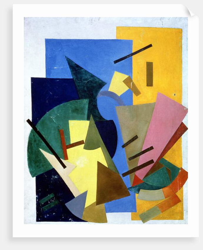 Flight of an Aeroplane, 1916 by Olga Vladimirovna Rozanova